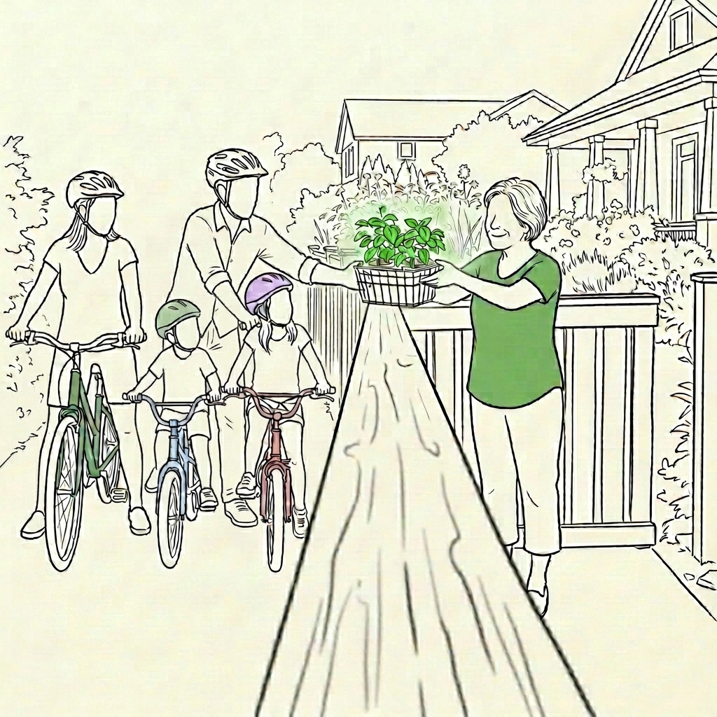 Grow the Village Green illustration